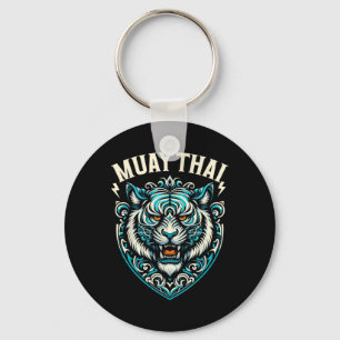 Muay Thai Tiger Straßenkampf Thai-Boxen Kickboxen Schlüsselanhänger