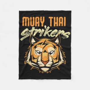 Muay-Thai-Tiger-Thai-Boxen-Thailand-Kickboxen _2 Fleecedecke
