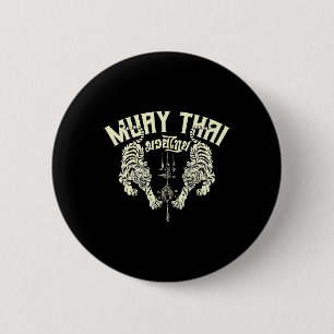 Muay Thai Tigers Mixed Martial Arts Kickboxen Tha Button
