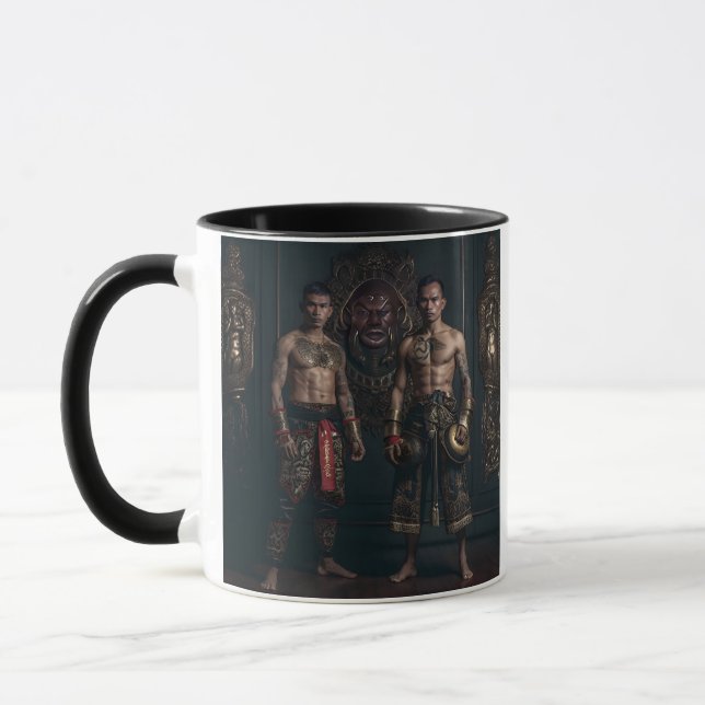 Muay Thai Warriors Tasse (Links)