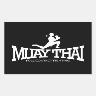 Muay thailändische Aufkleber