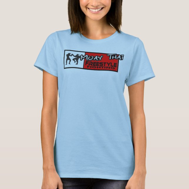 Muay thailändische Fahne T-Shirt (Vorderseite)