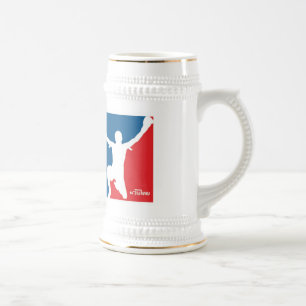 Muay thailändischer Stein Bierglas