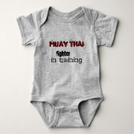 Muay thailändisches Baby - im Training Strampler