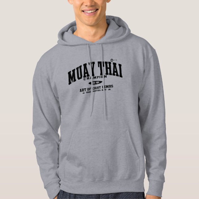 Muay thailändisches hoodie (Vorderseite)
