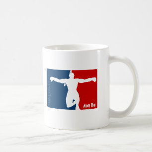 Muay thailändisches kaffeetasse