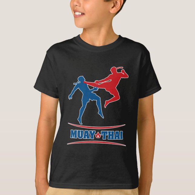 Muay thailändisches T-Shirt (Vorderseite)