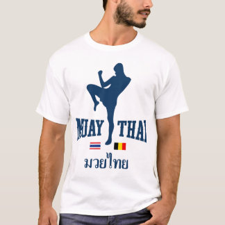 Muay thailändisches Thailand Belgien T-Shirt