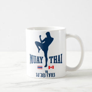 Muay thailändisches Thailand Kanada Kaffeetasse
