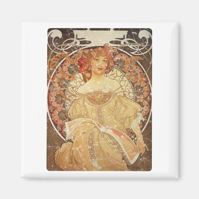 Mucha 2 - 1890 magnet (Vorne)