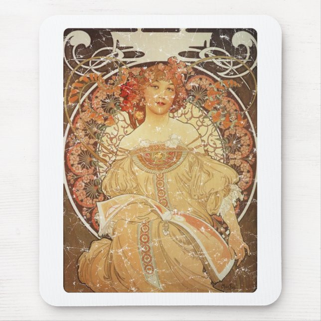 Mucha 2 - 1890 mousepad (Vorne)