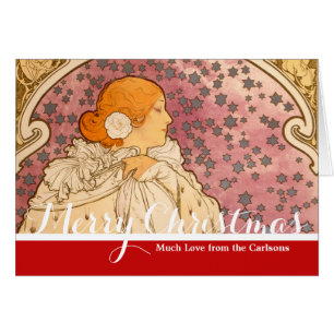 Mucha Art nouveau femme beauté