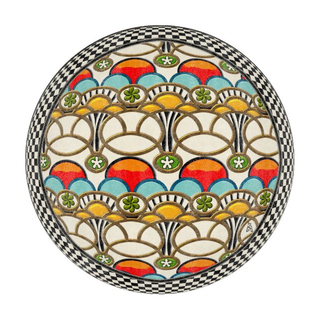 Mucha & Cliff Charcuterie Board Schneidebrett (Vorderseite)