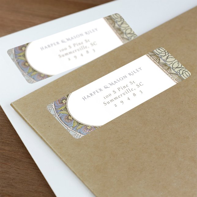 Mucha Custom Return Address Label (Von Creator hochgeladen)