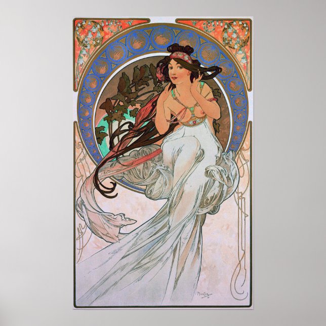 Mucha - Die Musik der Künste Poster (Vorne)