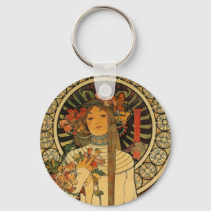 Mucha La Trappistine Schlüsselanhänger