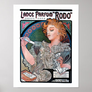 Mucha Parfum Rodo Poster