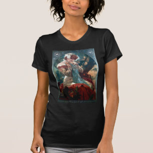 Mucha rotes Kleid der Lefevre-Utile T-Shirt