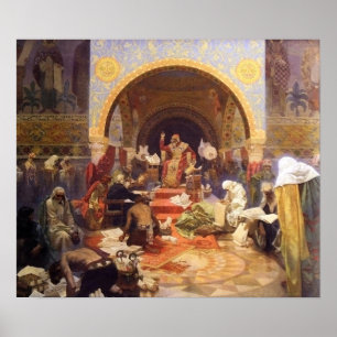 Mucha - Simeon Bulgarski Poster