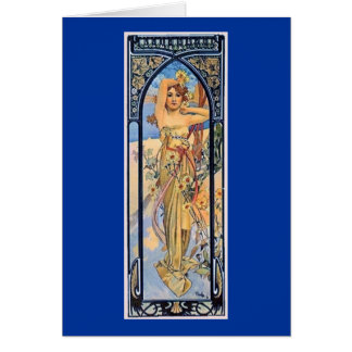 mucha Tageskunst-Dekofrau