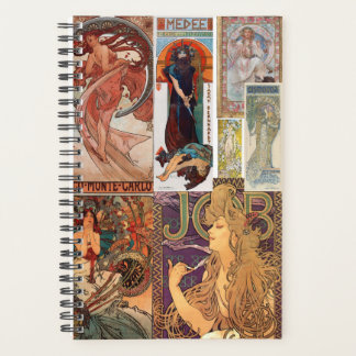 Mucha Themed Art Nouveau Planer