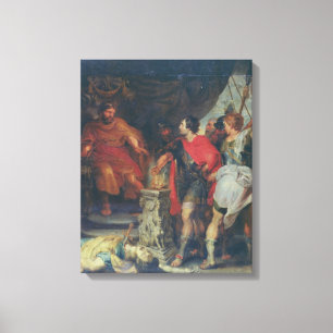 Mucius Scaevola vor Lars Porsena, c.1618-20 Leinwanddruck