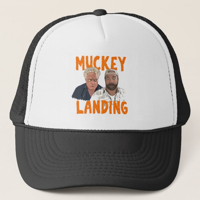 Muckey Landing Truckerkappe (Vorderseite)