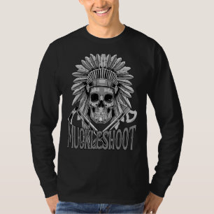 Muckleshoot Skull & Headdress Native American Muck T-Shirt