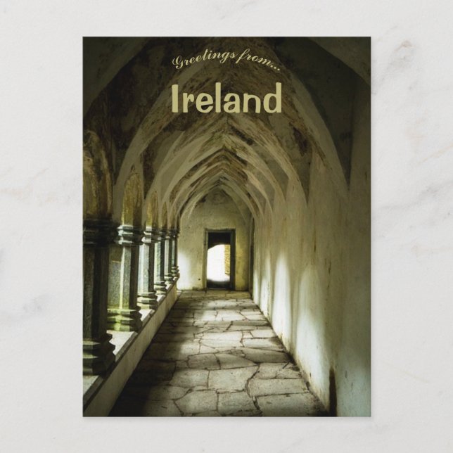 Muckross Abbey Killarney National Park Irland Postkarte (Vorderseite)