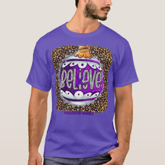 Mucolididose Bewusstsein Glaube Zierleopard c T-Shirt