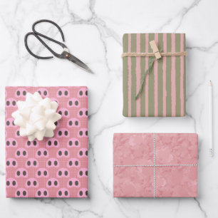 Mud Bath Piggy koordiniert das Wrapping von Papier