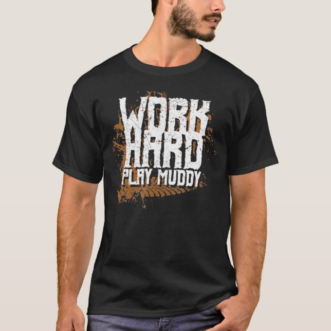 Mud Bogging Mudding T-Shirt (Vorderseite)