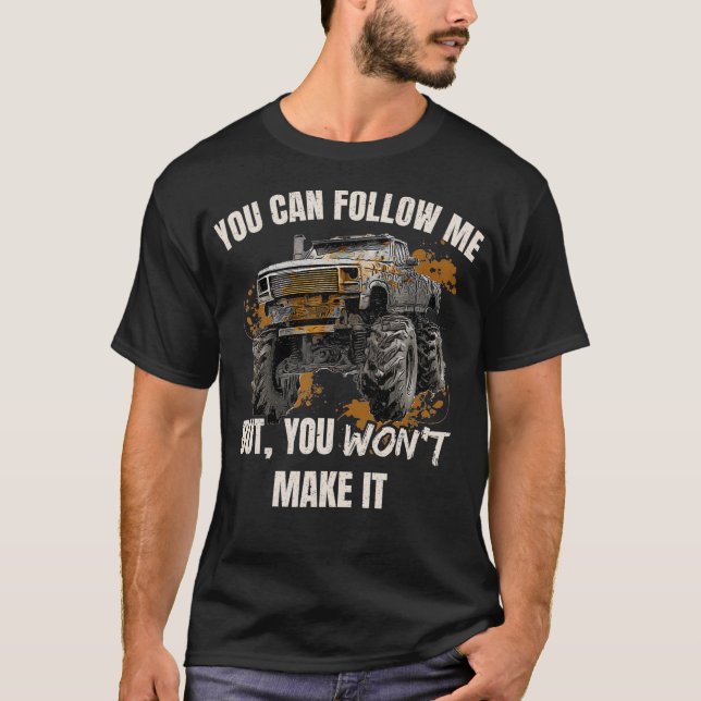 Mud Bogging Mudding TShirt - Mud Racing Fan Gesche (Vorderseite)
