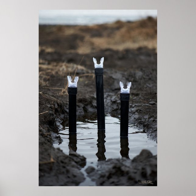 Mud Diving matte poster (Vorne)
