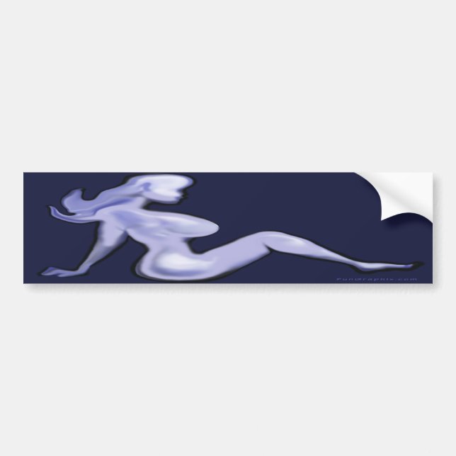 Mud Flap Babe Autoaufkleber (Vorne)