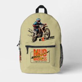 Mud Madness | Bedruckter Rucksack