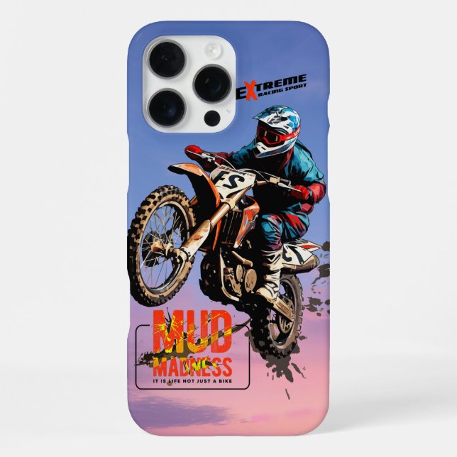 Mud Madness | iPhone 16 Pro Max Hülle (Rückseite)