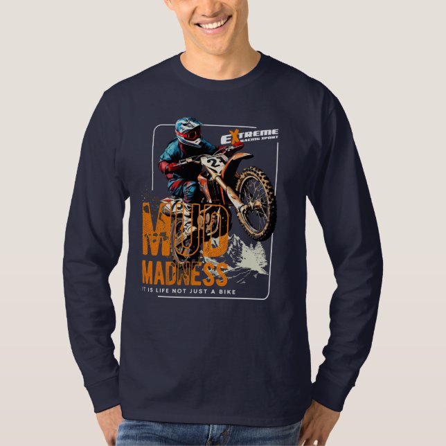 Mud Madness | Langschläfer T-Shirt (Vorderseite)
