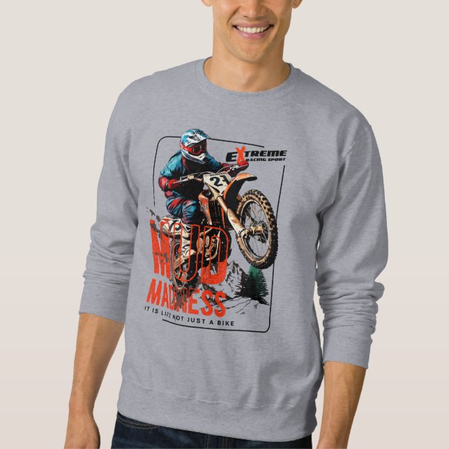 Mud Madness | Männer Sweatshirt (Vorderseite)
