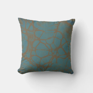 Mud Runner aquamarin Throw Kopfkissen Kissen
