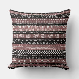 Mudcloth African Pattern Throw Kissen