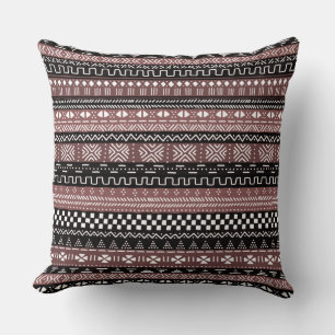 Mudcloth African Pattern Throw Kissen