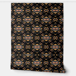 Mudcloth Print Custom Wallpaper 2' x 4', NullValue Tapete