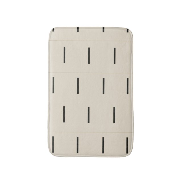 Mudcloth VII Badematte (Vorderseite Vertikal)