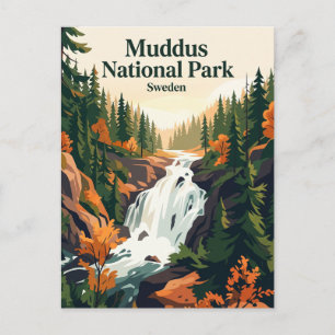 Muddus-Nationalpark Schweden Postkarte