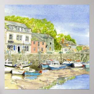 "Muddy Bottoms (Padstow)" Poster