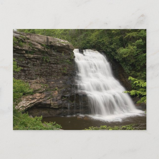 Muddy Creek Falls, Maryland Postkarte (Vorderseite)