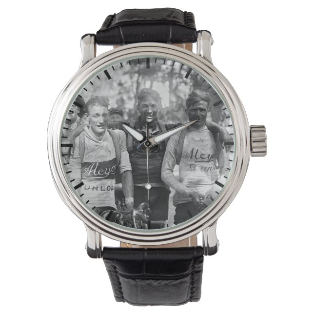 Muddy Faces Tour de France 1928 Nach Bühne 10 Armbanduhr (Vorderseite)