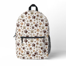 Muddy Paw Prints Rucksack