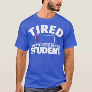 Müde Familie & Kind Wissenschaftsstudent Premium T-Shirt